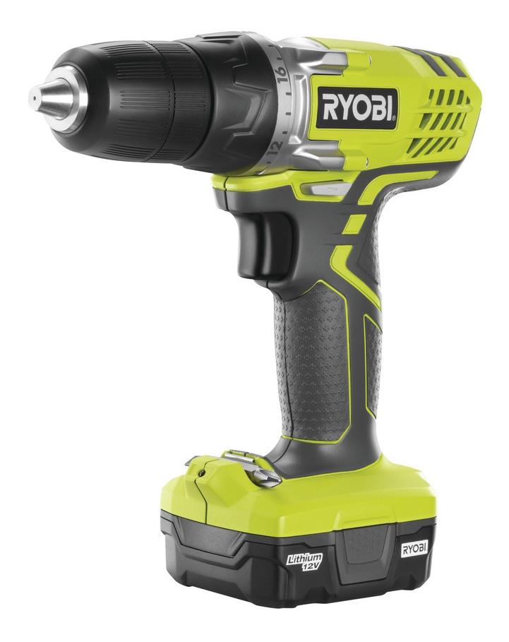 фото Аккумуляторная дрель-шуруповерт ryobi r12sd-l13g 12v screw driver eu 5133002322