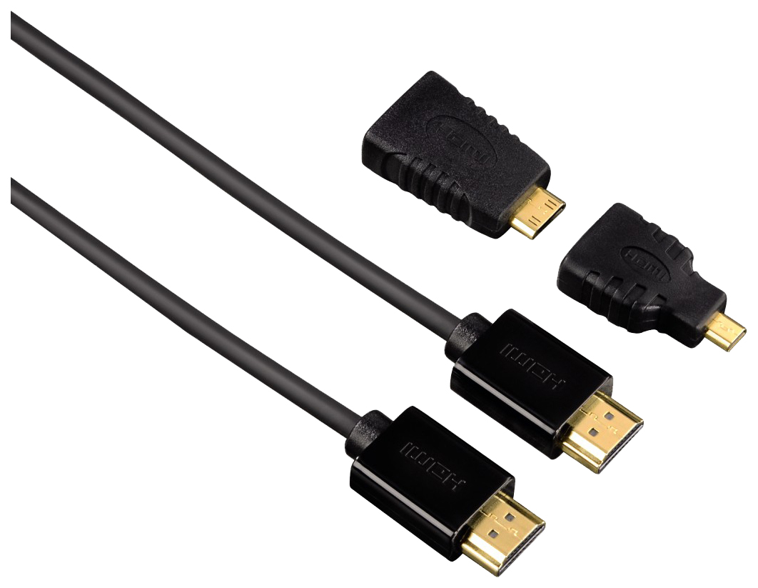 фото Кабель hama hdmi - hdmi, 1,5м black (h-54561)