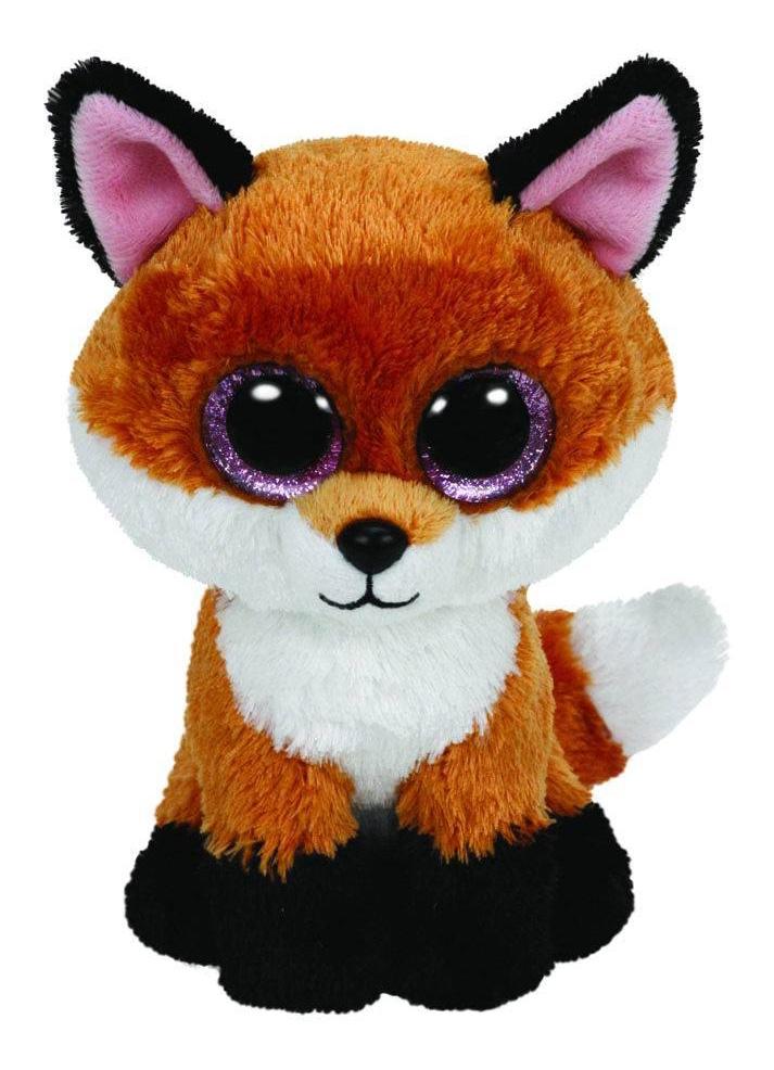 Мягкая игрушка TY Beanie Boos Лисенок Slick 25 см