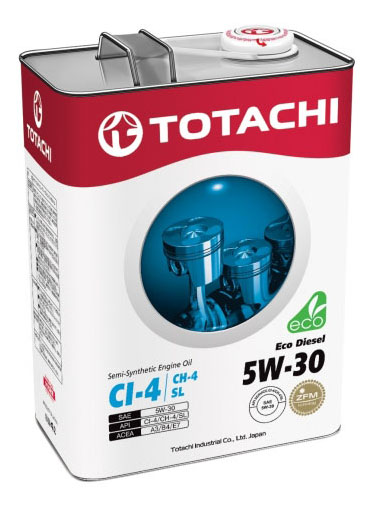 Моторное масло Totachi Eco Diesel Semi-Synthetic 5W30 4 л