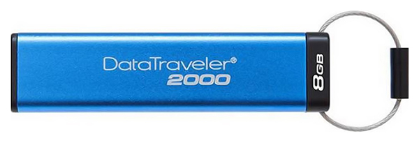 

Флешка Kingston DataTraveler 2000 64ГБ Blue (DT2000/64GB), DataTraveler 2000