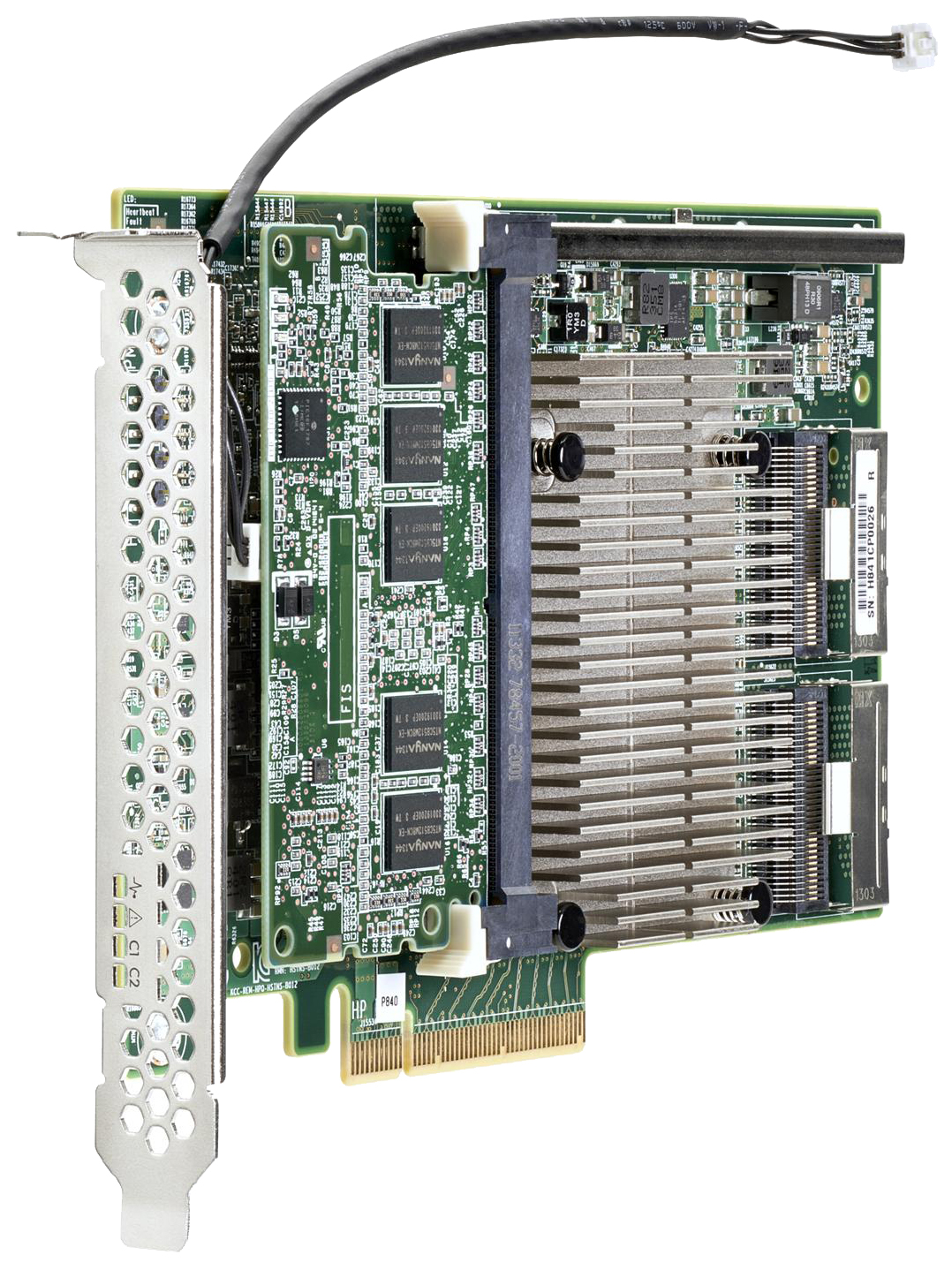 

PCI-e RAID контроллер HP Smart Array P840/4G 726897-B21, Smart Array P840/4G