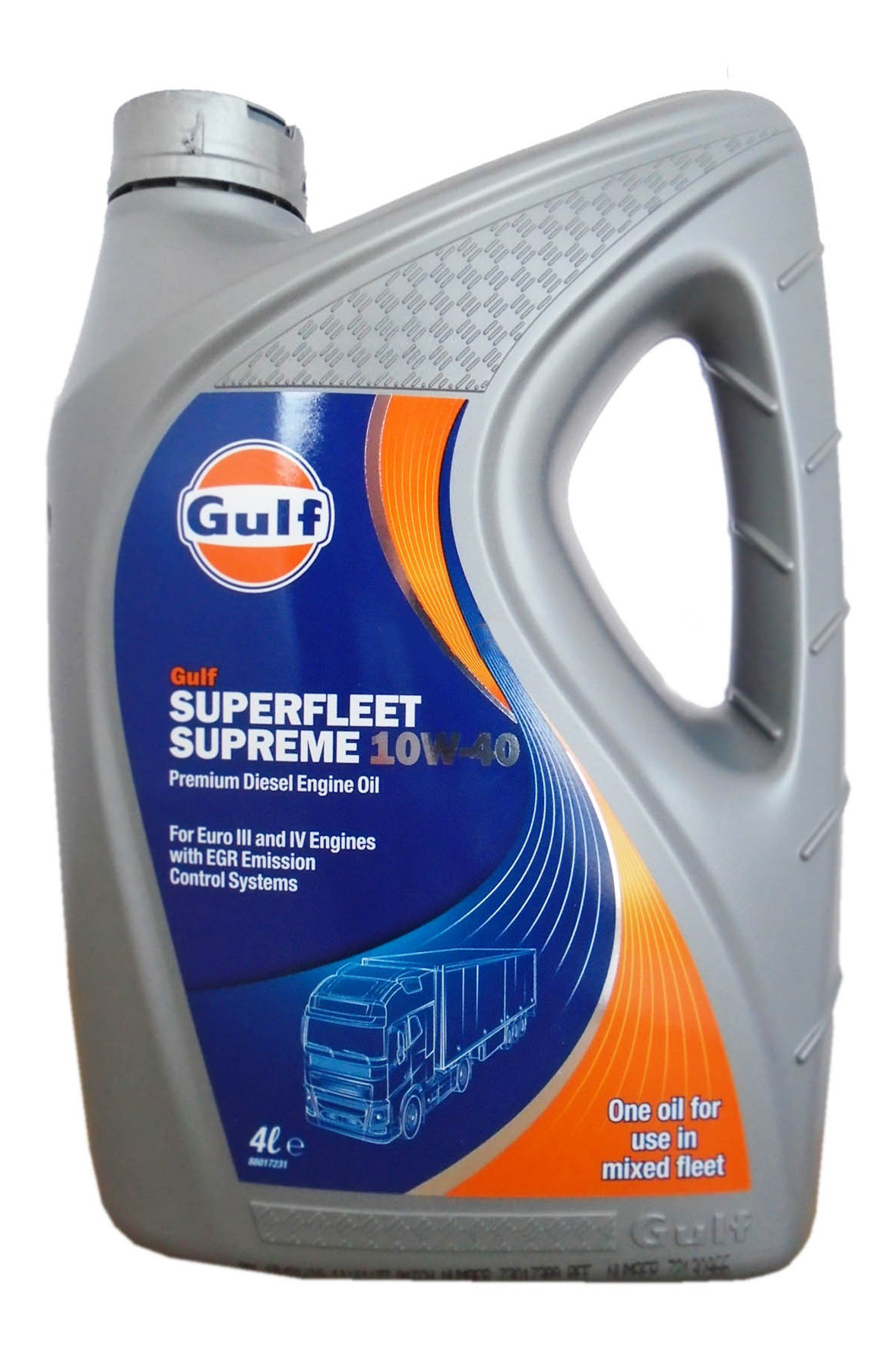 фото Моторное масло gulf superfleet supreme 10w-40 4л