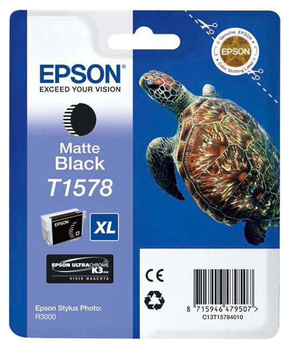 Картридж для струйного принтера Epson C13T15784010, черный, оригинал