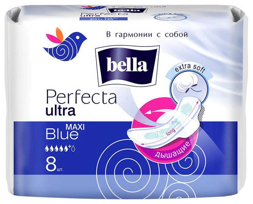 Прокладки Bella Perfecta Ultra Maxi Blue 8 шт