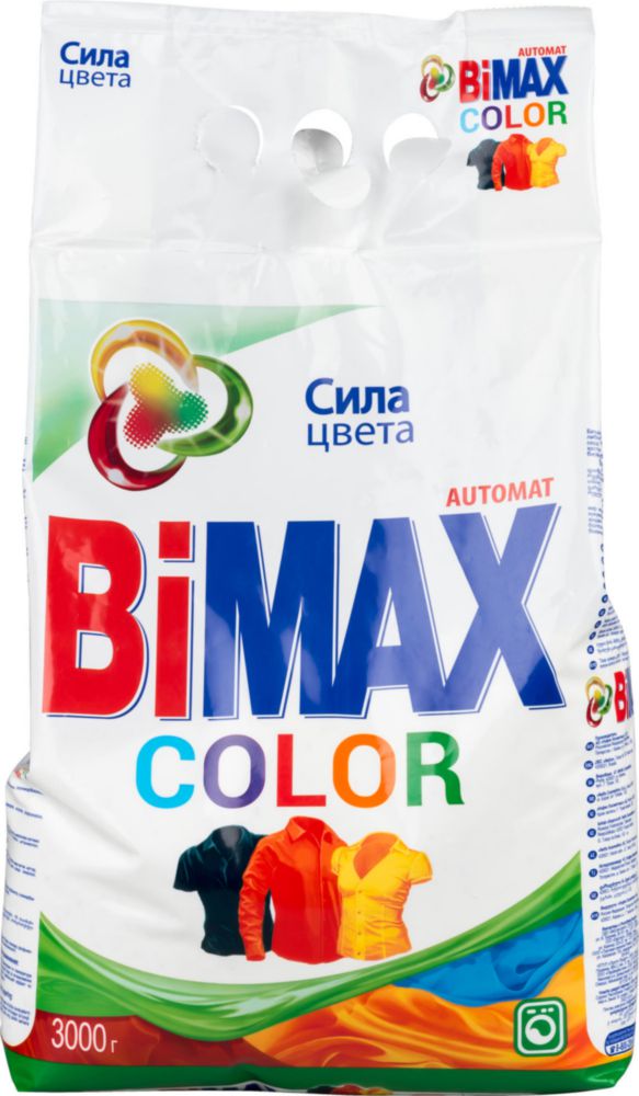 фото Порошок для стирки bimax automat color 3 кг