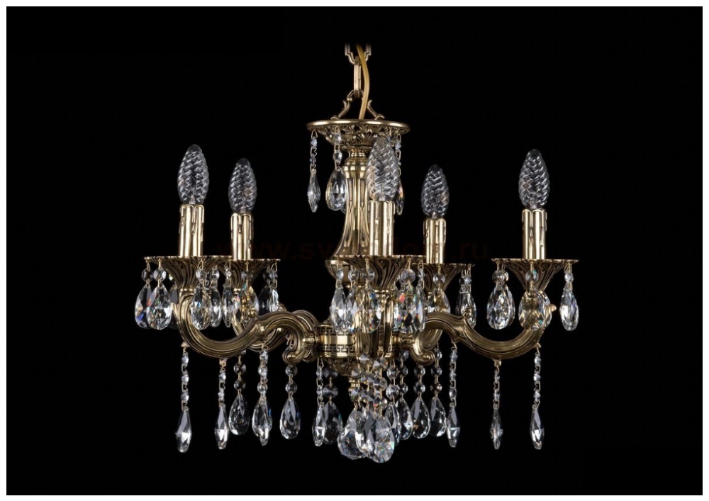 

Люстра подвесная Bohemia Ivele Crystal 1701/5/181/A/GB, 1701/5/181/A/GB