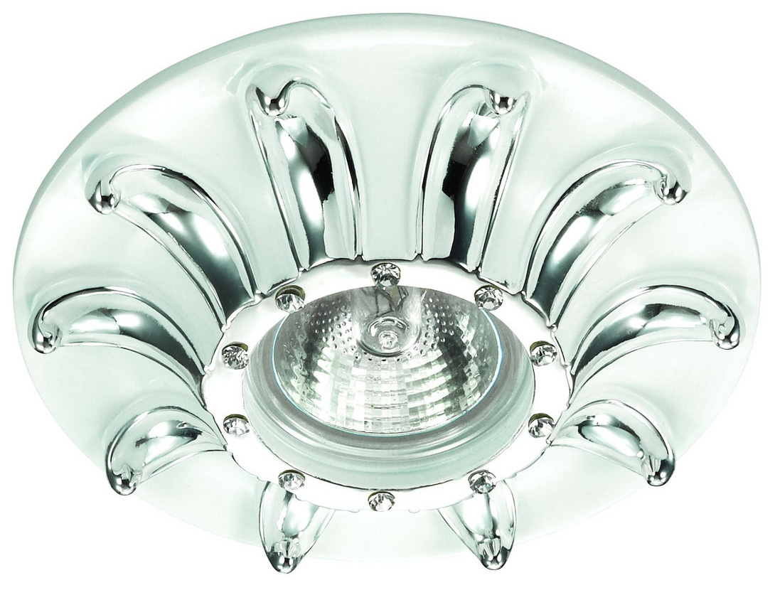 фото Встраиваемый светильник novotech pattern 370329
