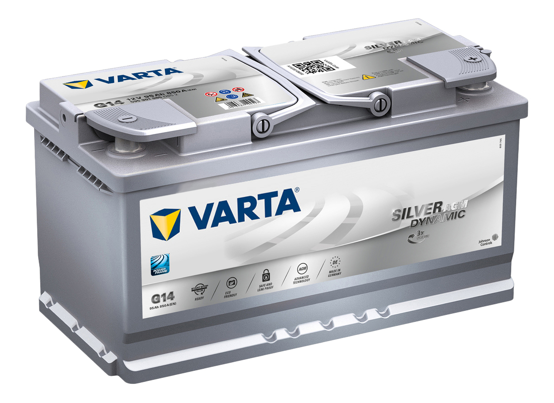 фото Аккумулятор автомобильный varta silver dynamic agm 893 95 ач