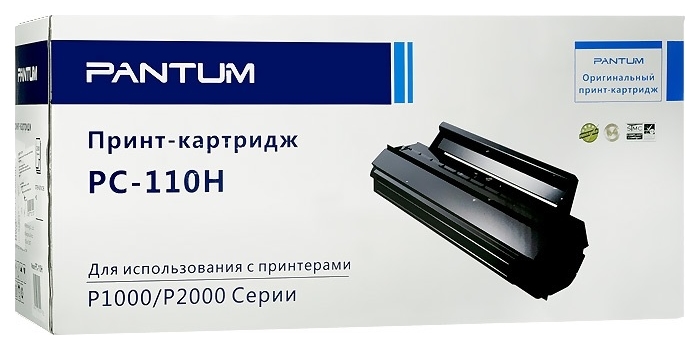 фото Картридж для лазерного принтера pantum pc-110h, черный, оригинал