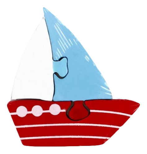 

Пазл Mapacha 2 детали, Кораблик