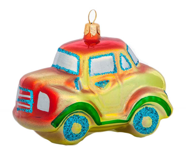 

Елочная игрушка Елочка Машинка C1061 8,5 см 1 шт., Машинка