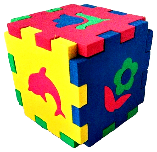 Развивающая игрушка Бомик Кубик Мозаика развивающая игрушка uviton кубик кто что ест