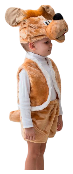 фото Карнавальный костюм бока собака, цв. коричневый р.104