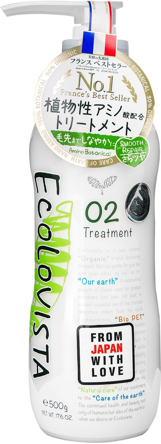 

Бальзам для волос Ecolovista Smooth Repair 500 мл, Восстановление