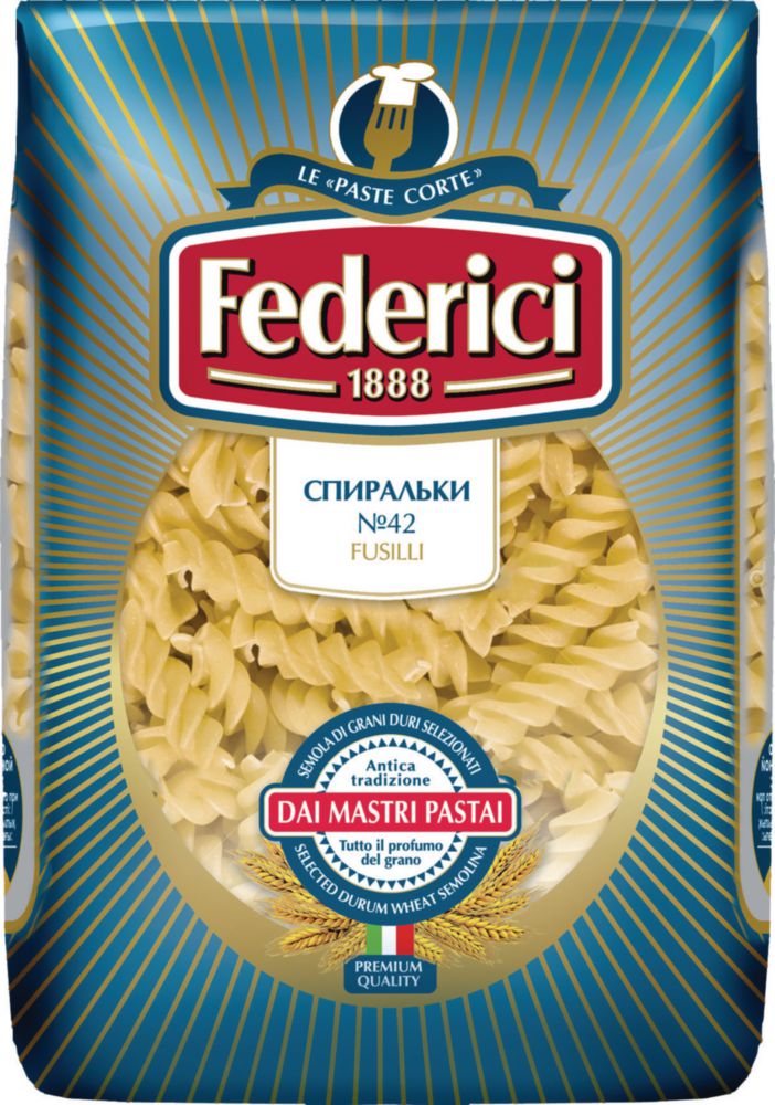 Макаронные изделия Federici fusilli спиральки 500 г