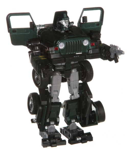 

Робот-трансформер super conversion темно зеленый 1:24 Shenzhen toys Л44608
