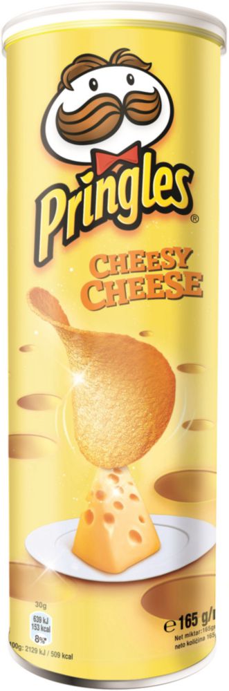 Картофельные чипсы Pringles со вкусом сыра 165 г