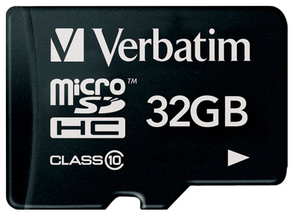 

Карта памяти Verbatim Micro SDHC 44013 32GB, 44013