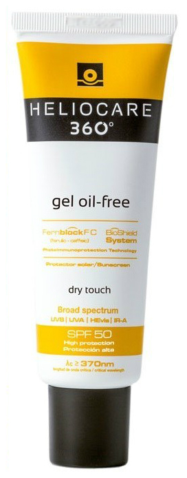 Солнцезащитное средство Cantabria Labs Heliocare 360 Gel Oil-Free Dry Touch SPF 50 50 мл