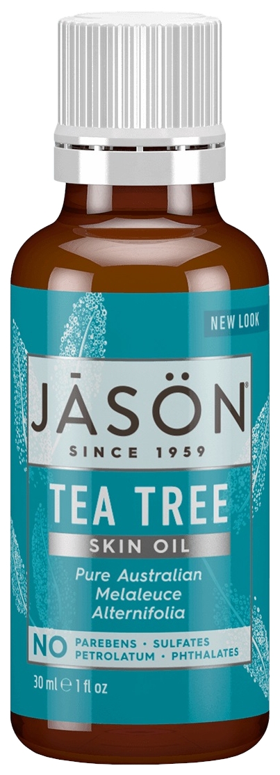 фото Масло для лица jason purifying tea tree 100% pure oil 30 мл