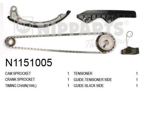

Комплект цепи грм Nipparts N1151005