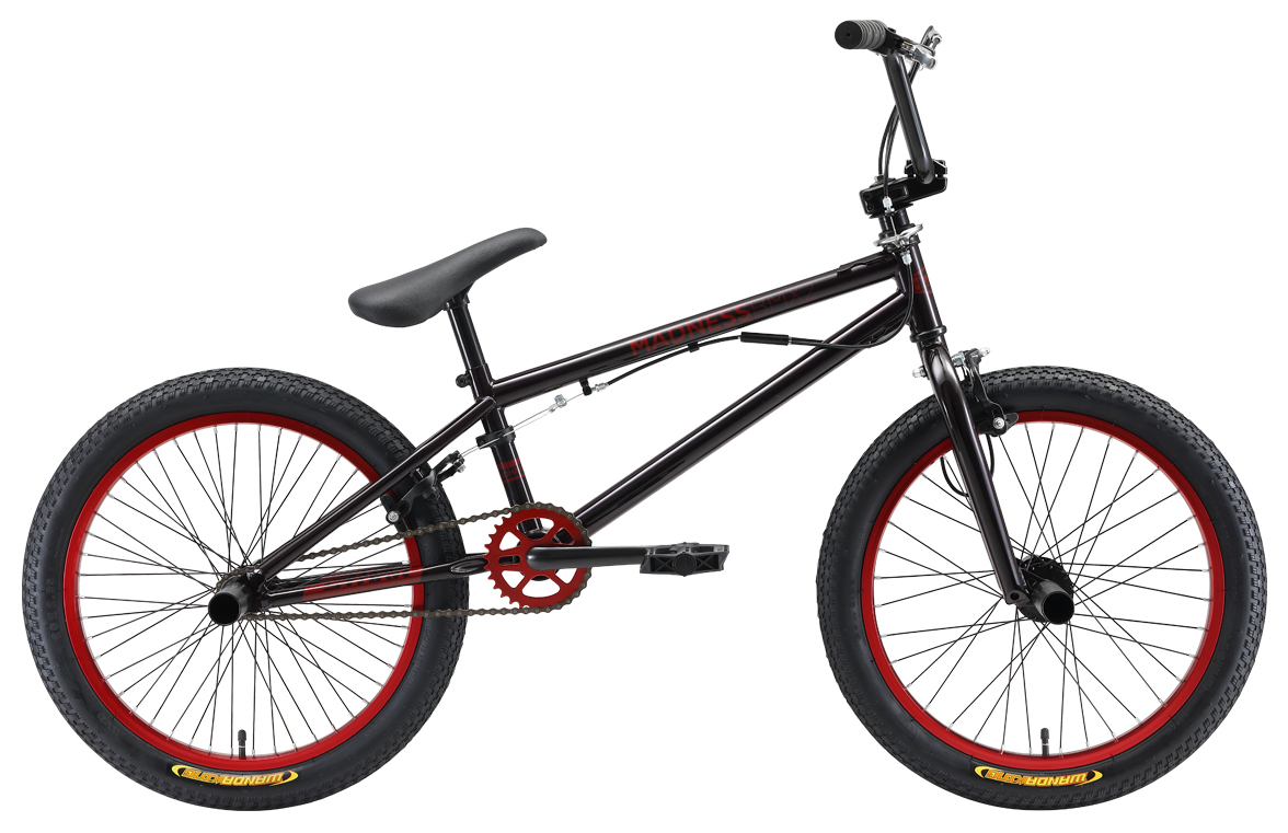 

Велосипед Stark Madness BMX 2 2019 13" black/red, Madness BMX 2