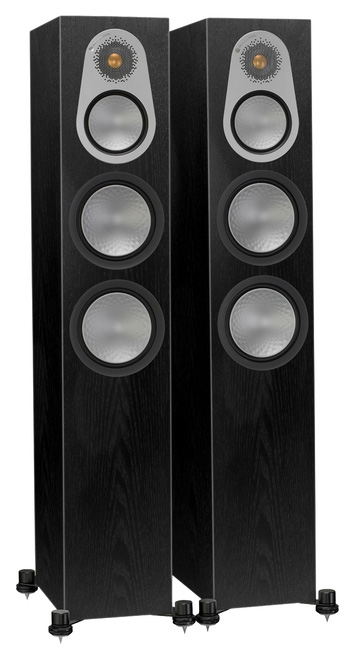 фото Колонки monitor audio silver 300 (6g) black oak