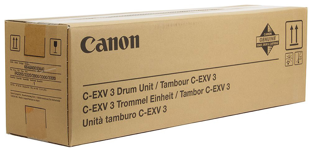 Фотобарабан Canon C-EXV3 (6648A003AA 000) черный, оригинальный