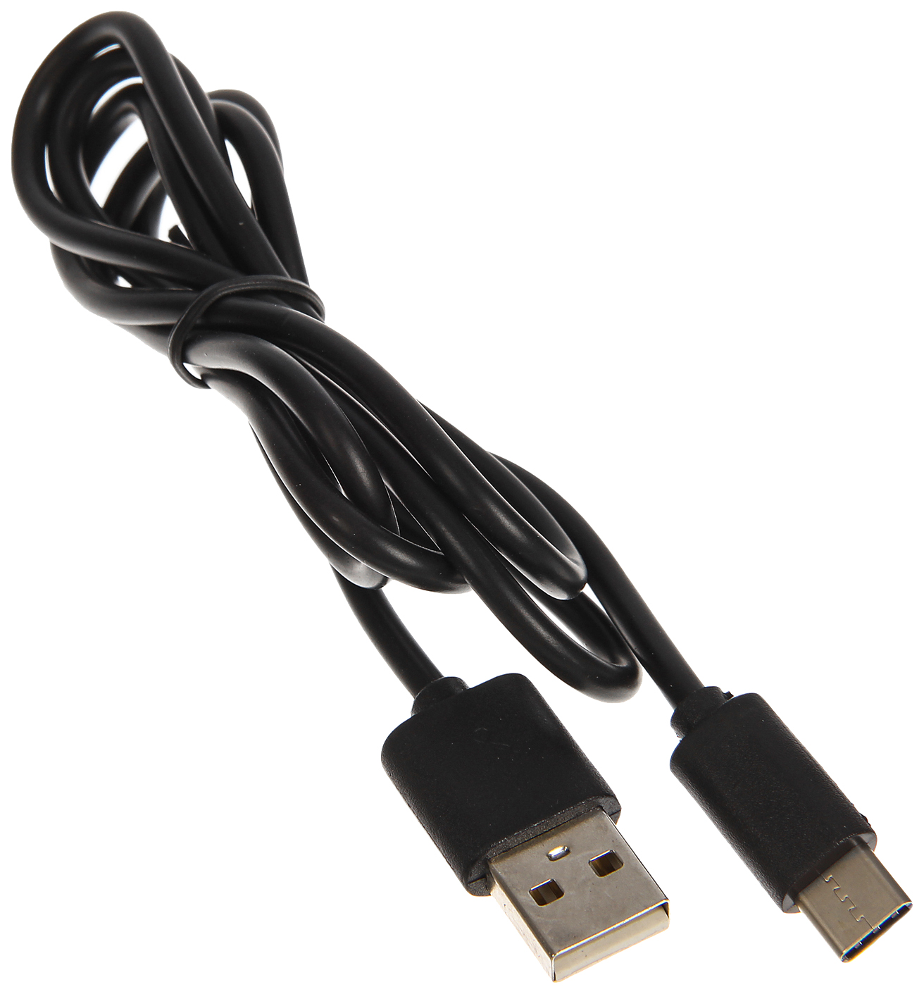 фото Кабель ritmix rcc-330 usb type c-usb black для синхронизации/зарядки, 1м, блистер