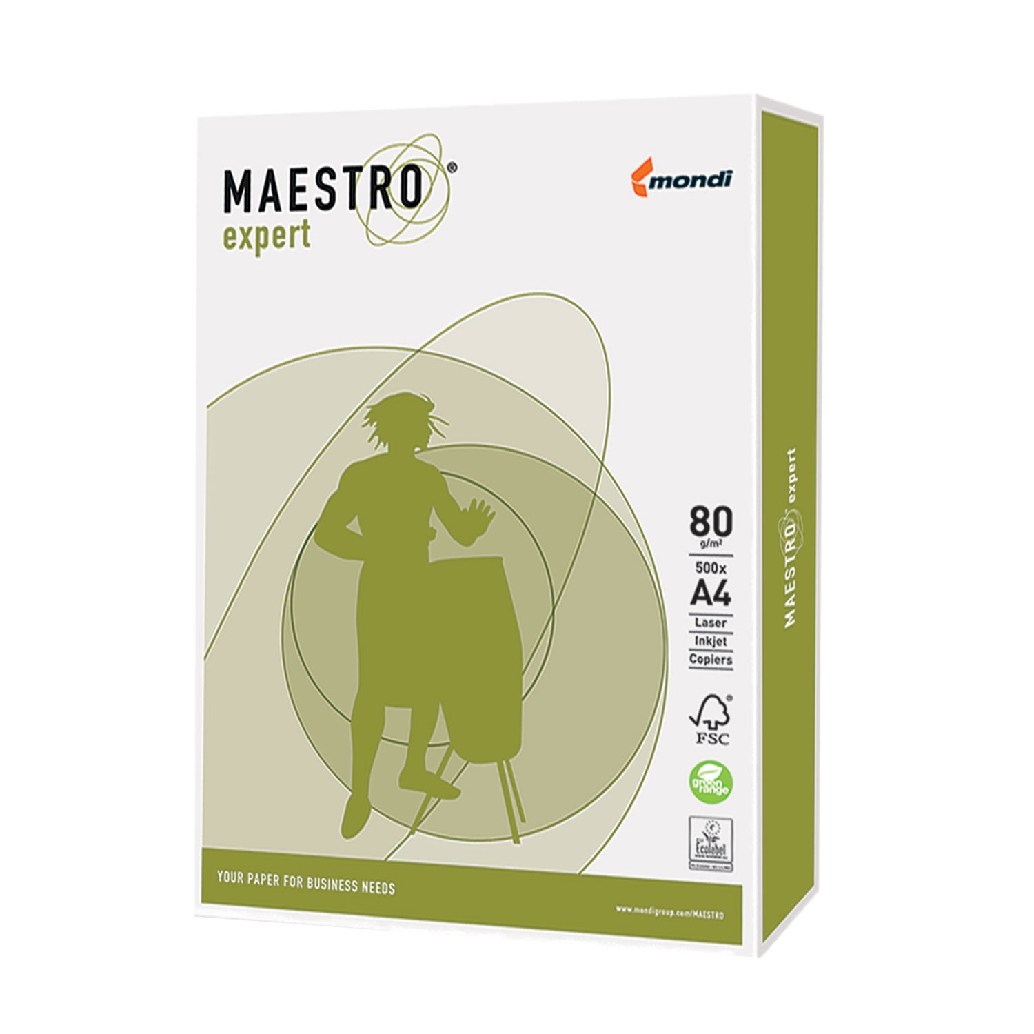 Бумага Mondi Business Paper 110533 Maestro exspert, А4, 80 гр/м2, 500 листов