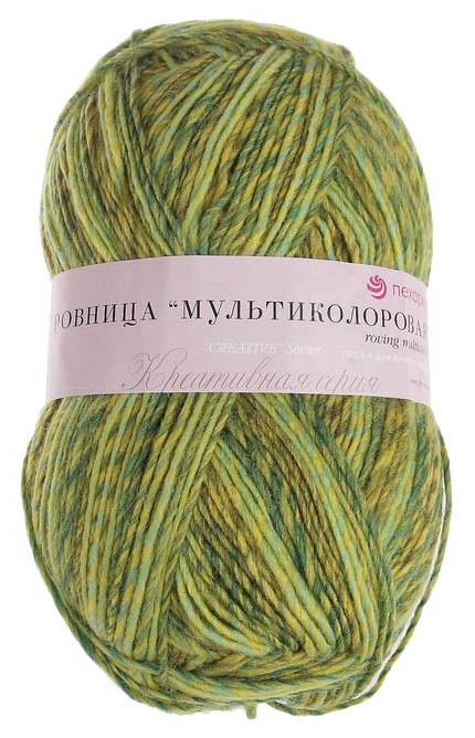 

Пряжа Пехорка 3915700 Ровница Мультиколоровая 1090М Мультиколоровая, Ровница Мультиколоровая