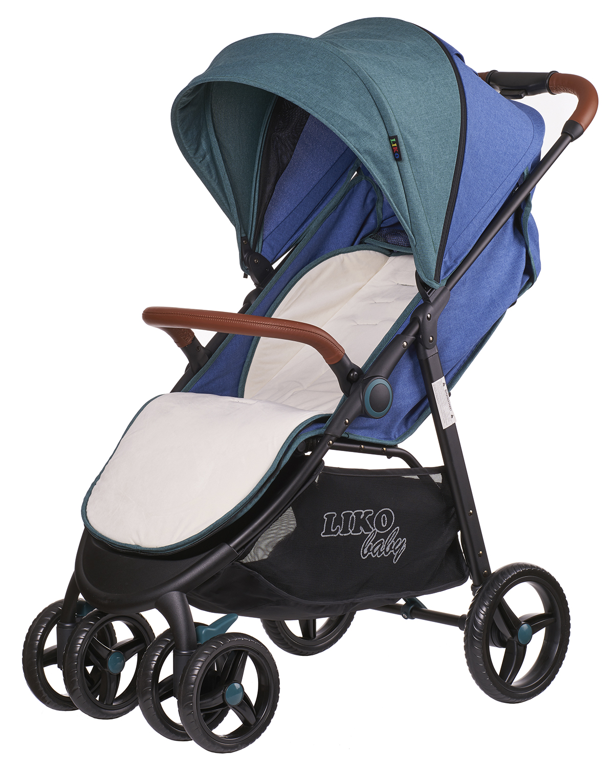 

Прогулочная коляска LIKO BABY AU-208 Голубая, Au-208