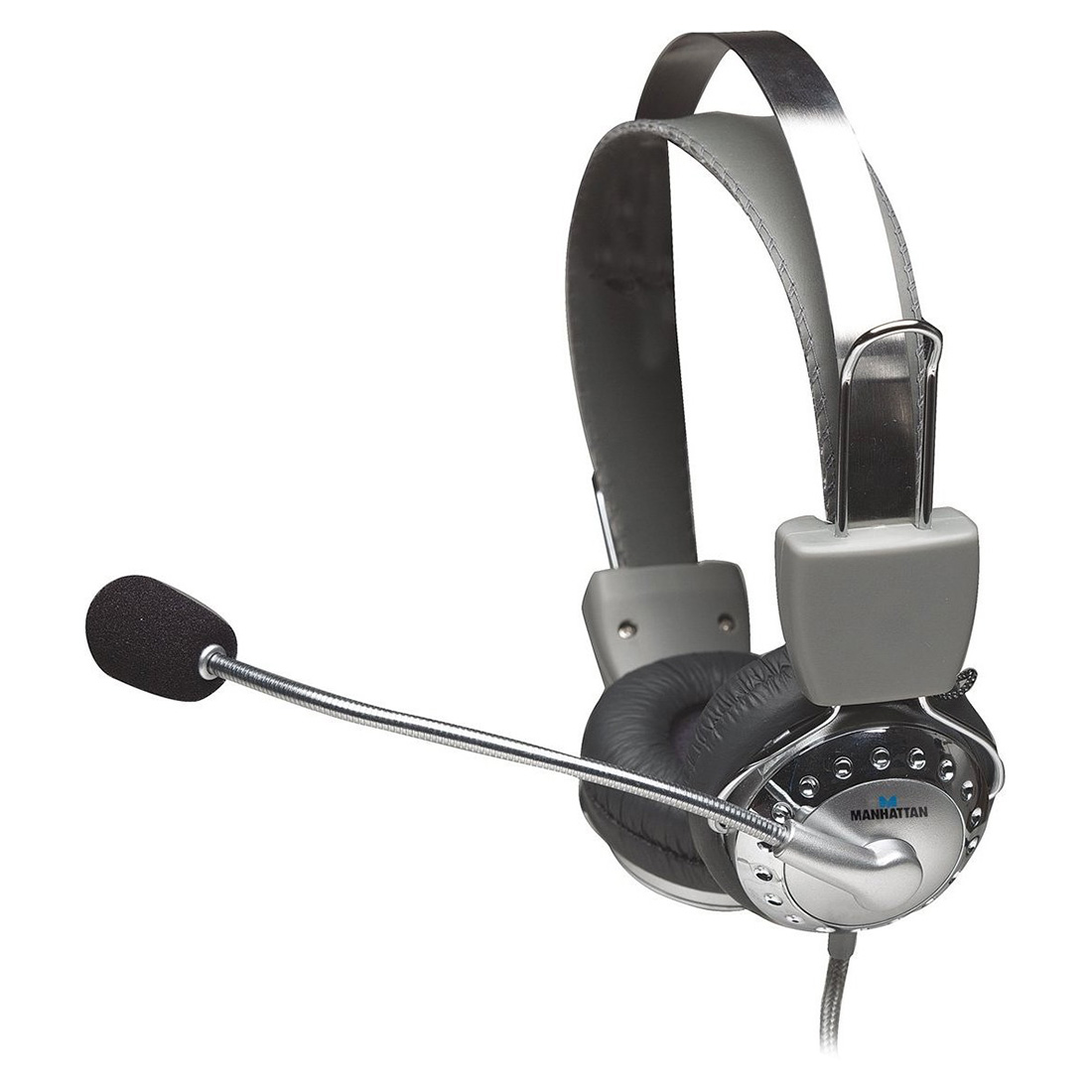 фото Гарнитура manhattan stereo headset silver