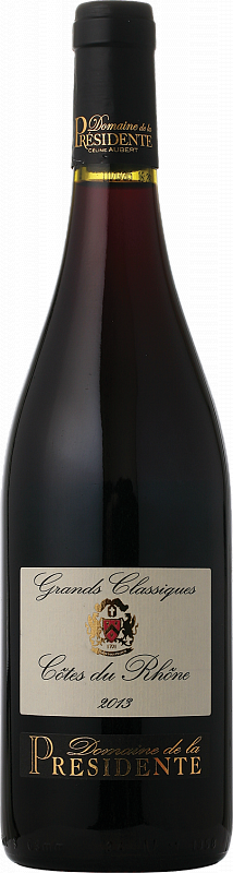 

Вино Domaine de la Presidente Grands Classique Cotes du Rhone АОС