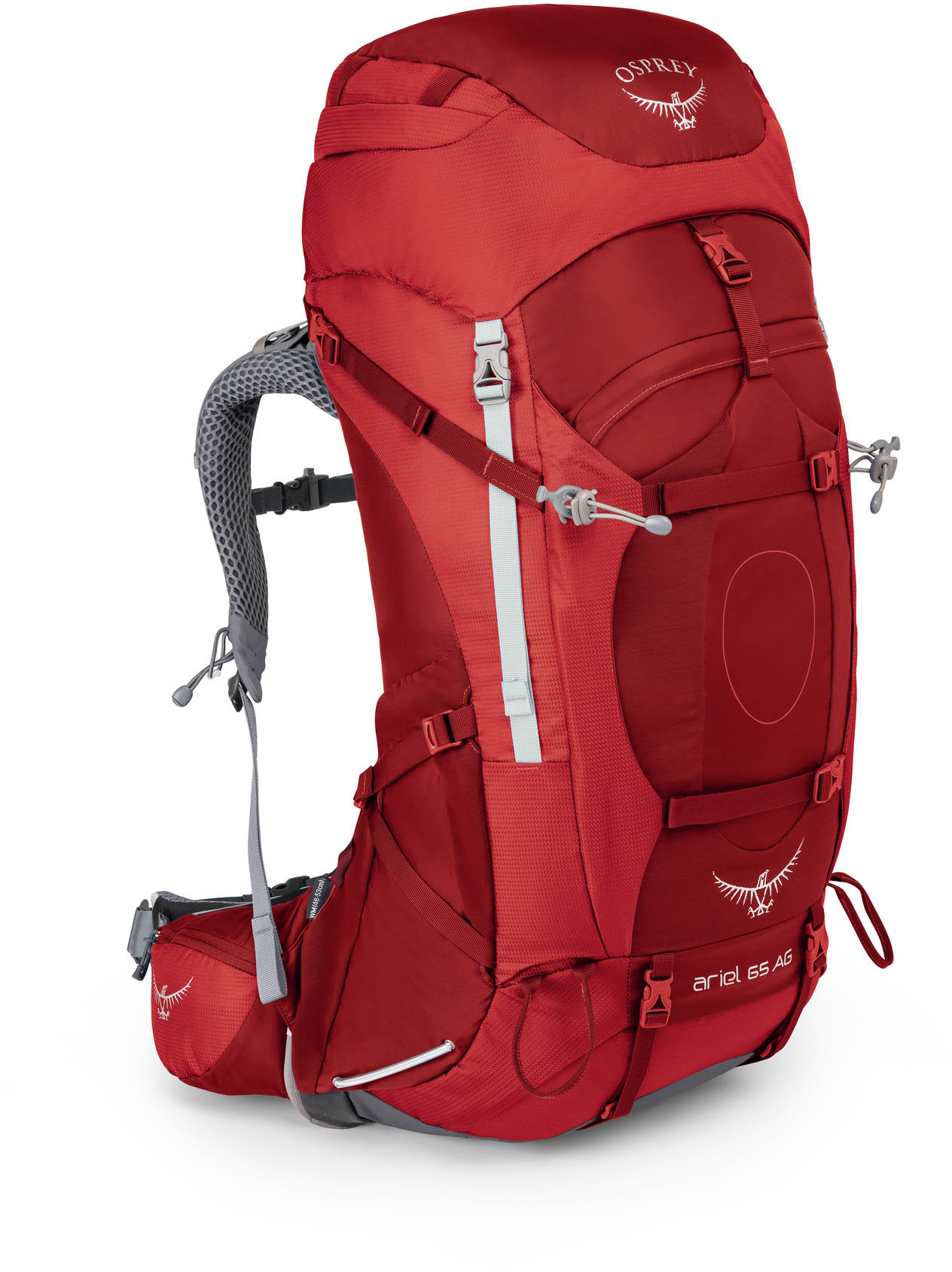 Рюкзак Osprey Ariel 65 женский темно красный