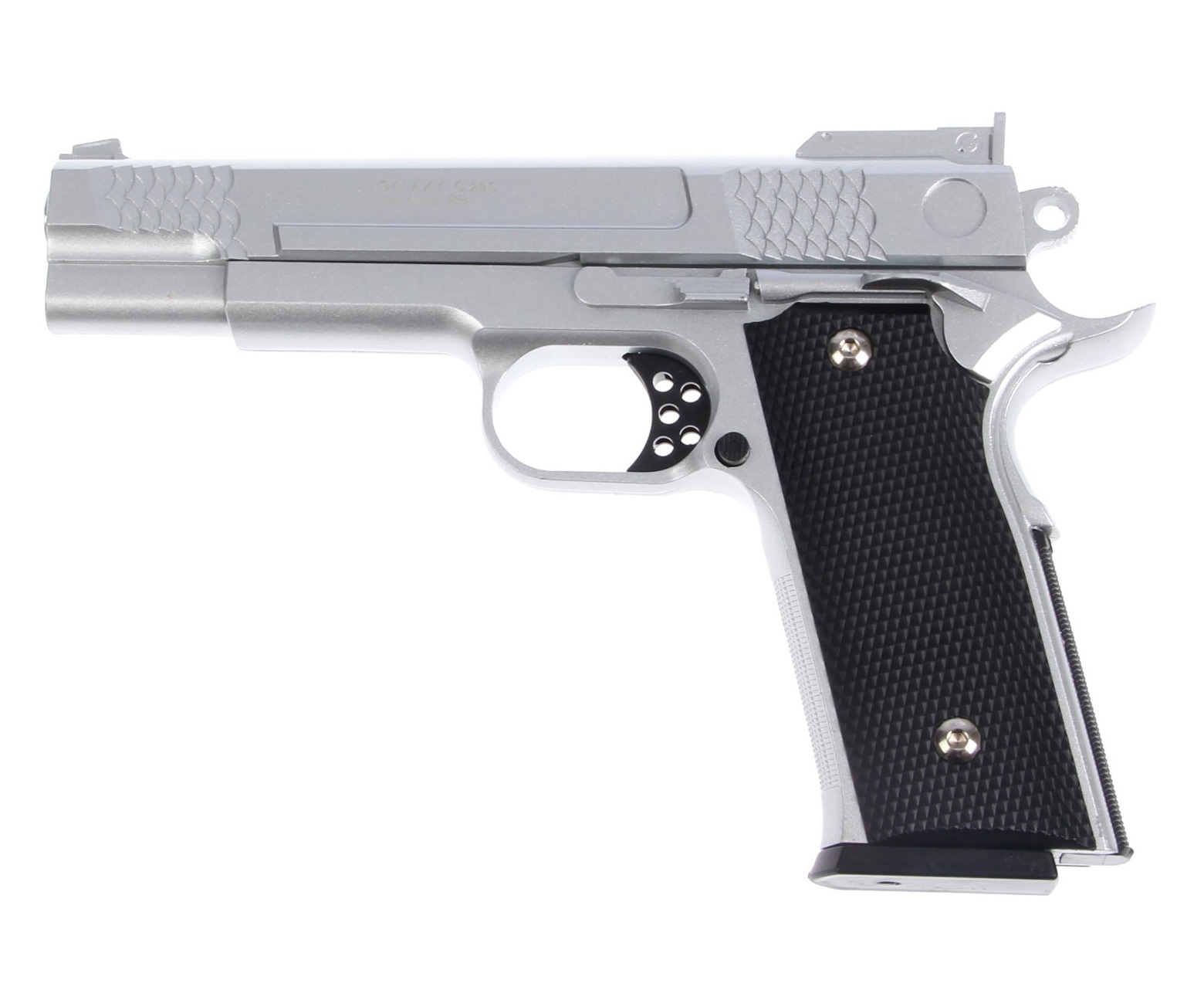 

Страйкбольный пружинный пистолет Galaxy Китай (кал. 6 мм) G.20S (Browning) серебристый, G.20S (Browning) серебристый