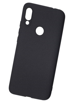 фото Чехол newlevel fluff hard black для xiaomi redmi 7