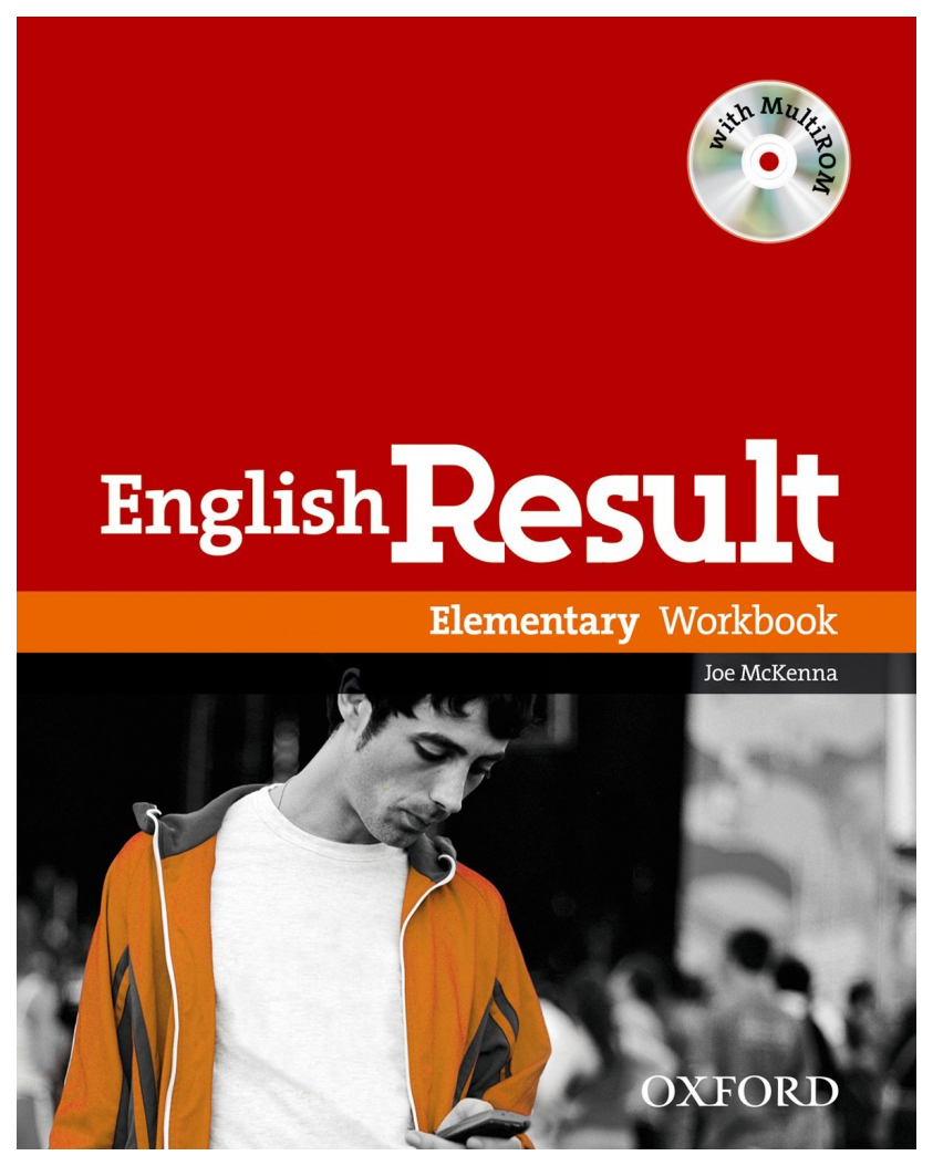 фото English result elementary: workbook with multirom pack: general english four-skills course oxford university press