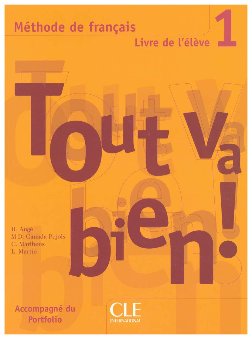 фото Книга cle international "tout va bien! 1 livre de l'eleve"