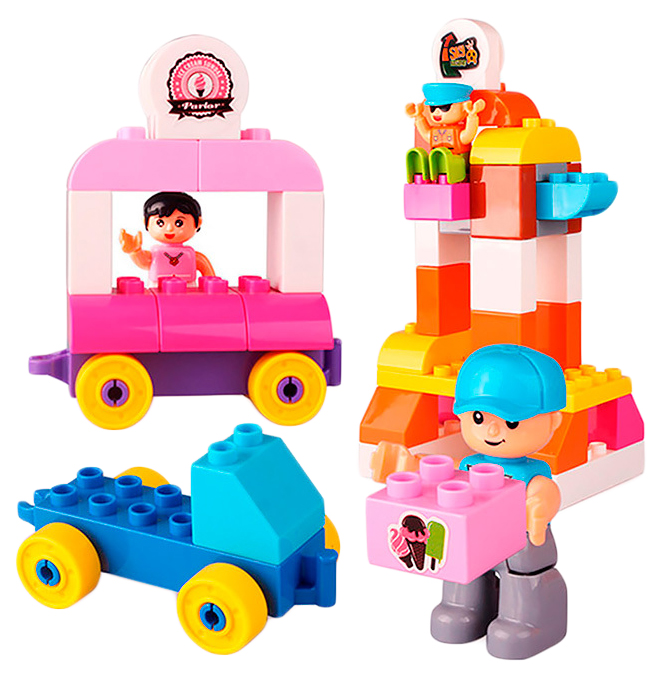 фото Конструктор блочный funkids "стоун потерялся", 41 деталь