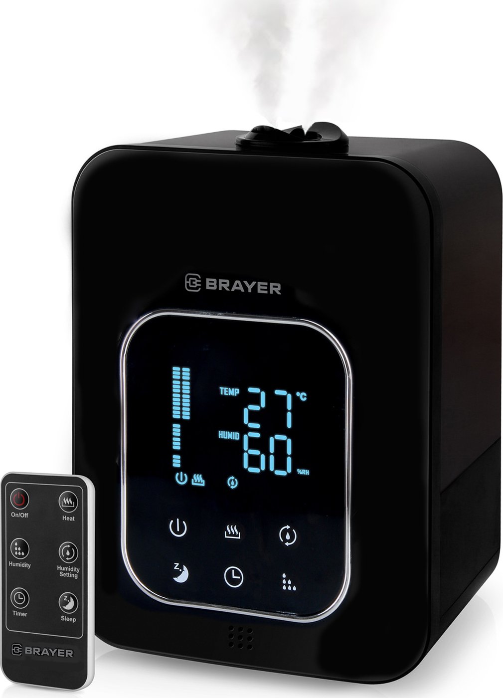 

Воздухоувлажнитель Brayer BR4703 Black, BR4703