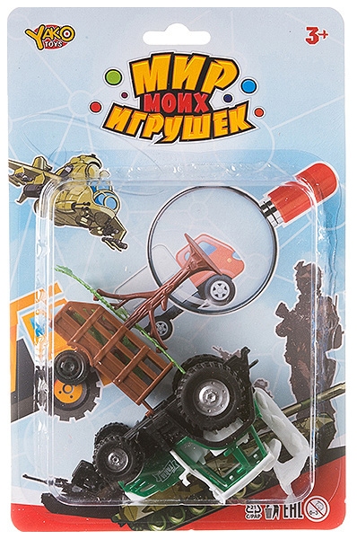 фото Игровой набор yako toys ферма 6 предметов мир micro игрушек