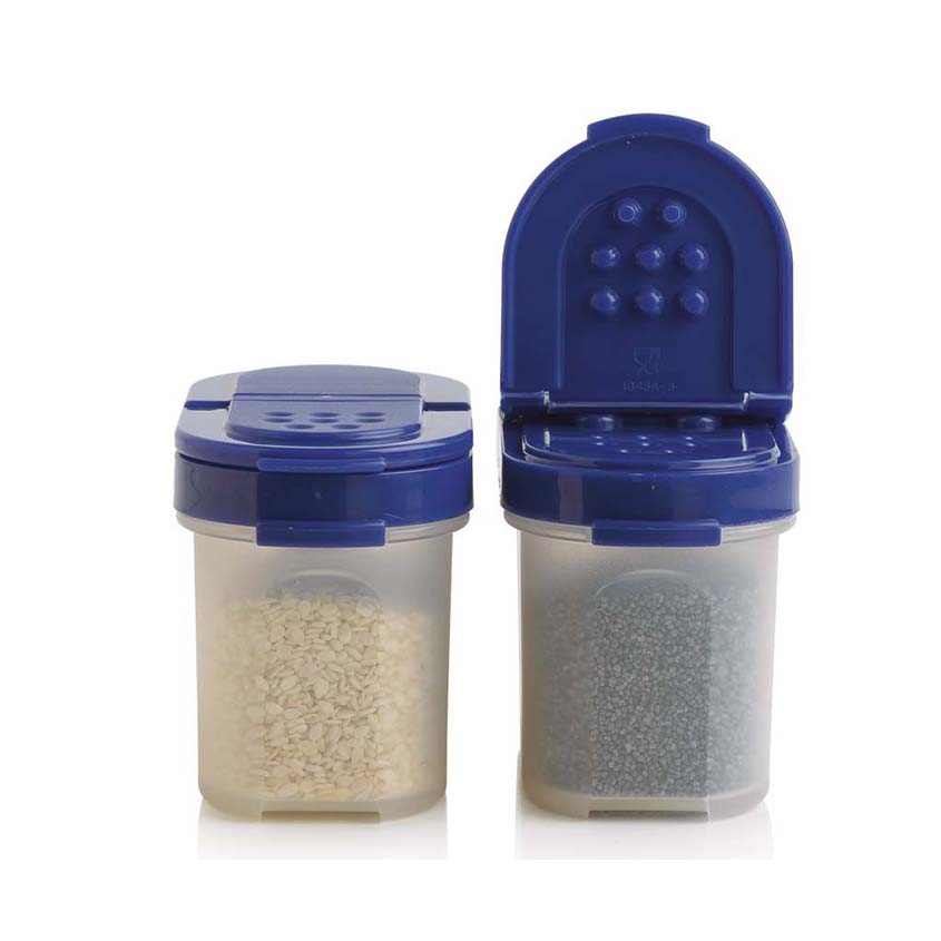 

Набор для специй Tupperware 120 мл, 2шт, Прозрачный;синий