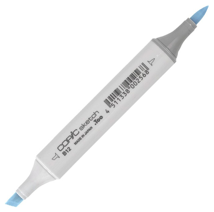 

Маркер Copic Sketch B12 голубой лед голубой