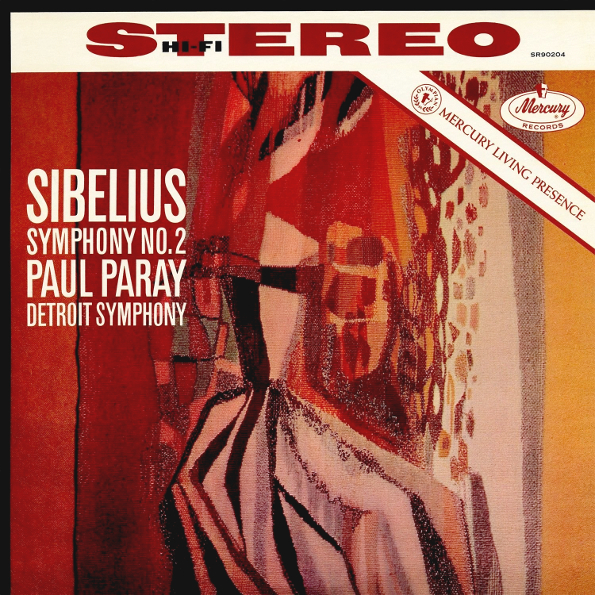 Detroit Symphony, Paul Paray Sibelius: Symphony No, 2 (LP)