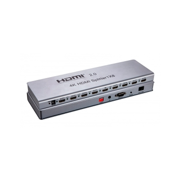 

Сплиттер HDMI 1х8 Ultra HD V-2,0 (4Кх2К, 3D) /VСonn/