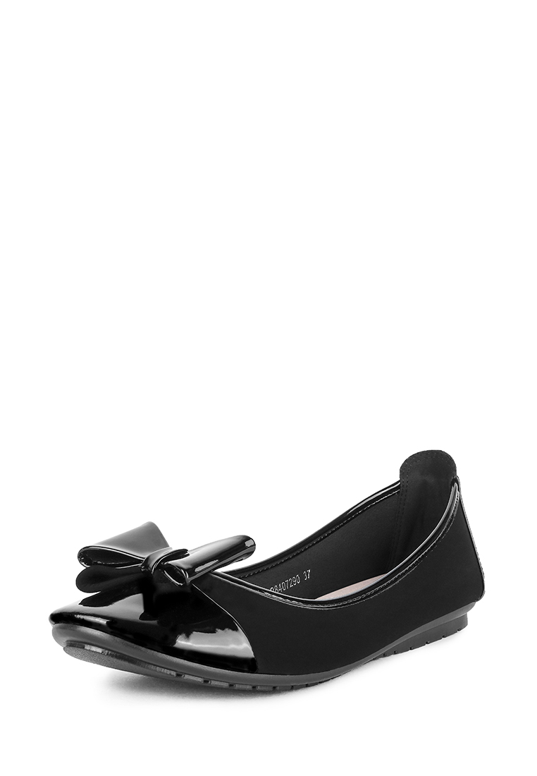 

Балетки женские T.Taccardi 28407290 черные 41 RU, Черный, 28407290