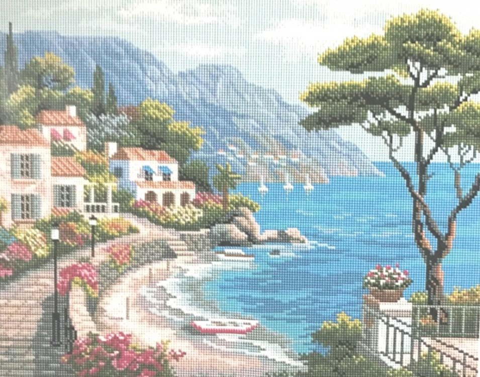 

Алмазная вышивка Painting Diamond Лагуна, 40x50 см, Лагуна