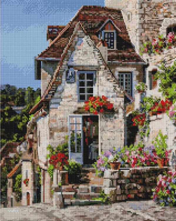 

Алмазная вышивка Белоснежка Франция. Ракамадур, 40x50 см, Франция. Ракамадур